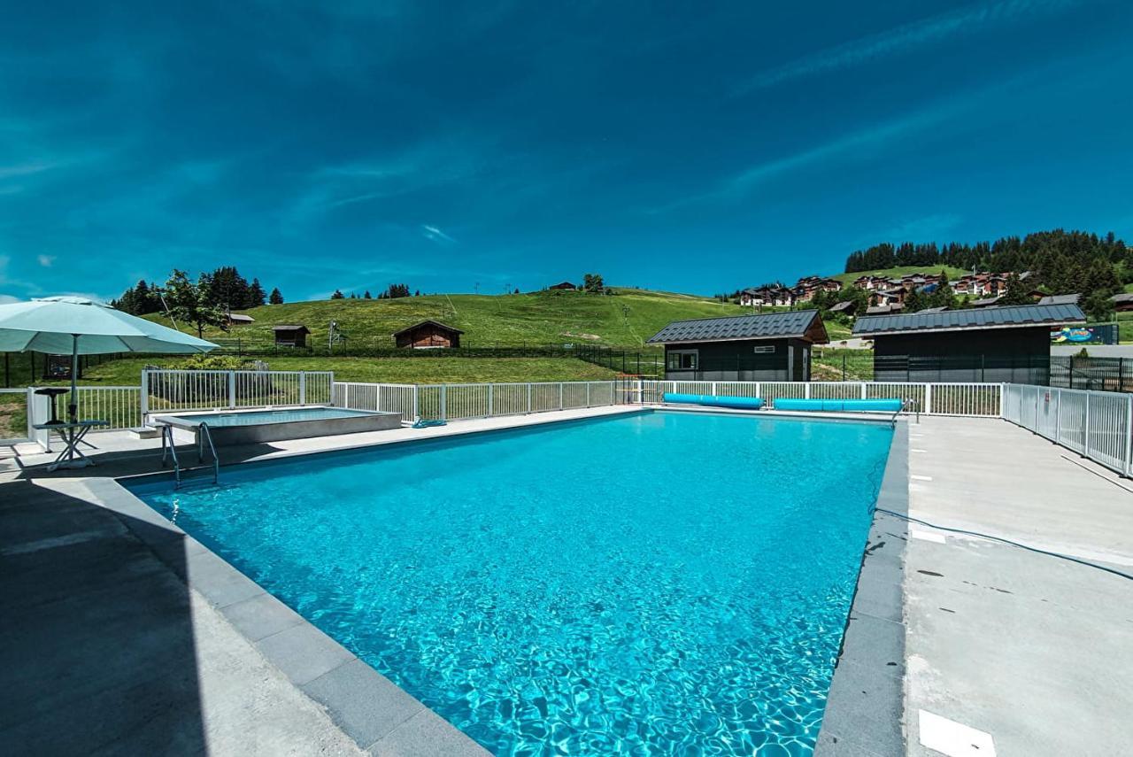 Appartement Au Coeur Des Aravis Manigod Dış mekan fotoğraf