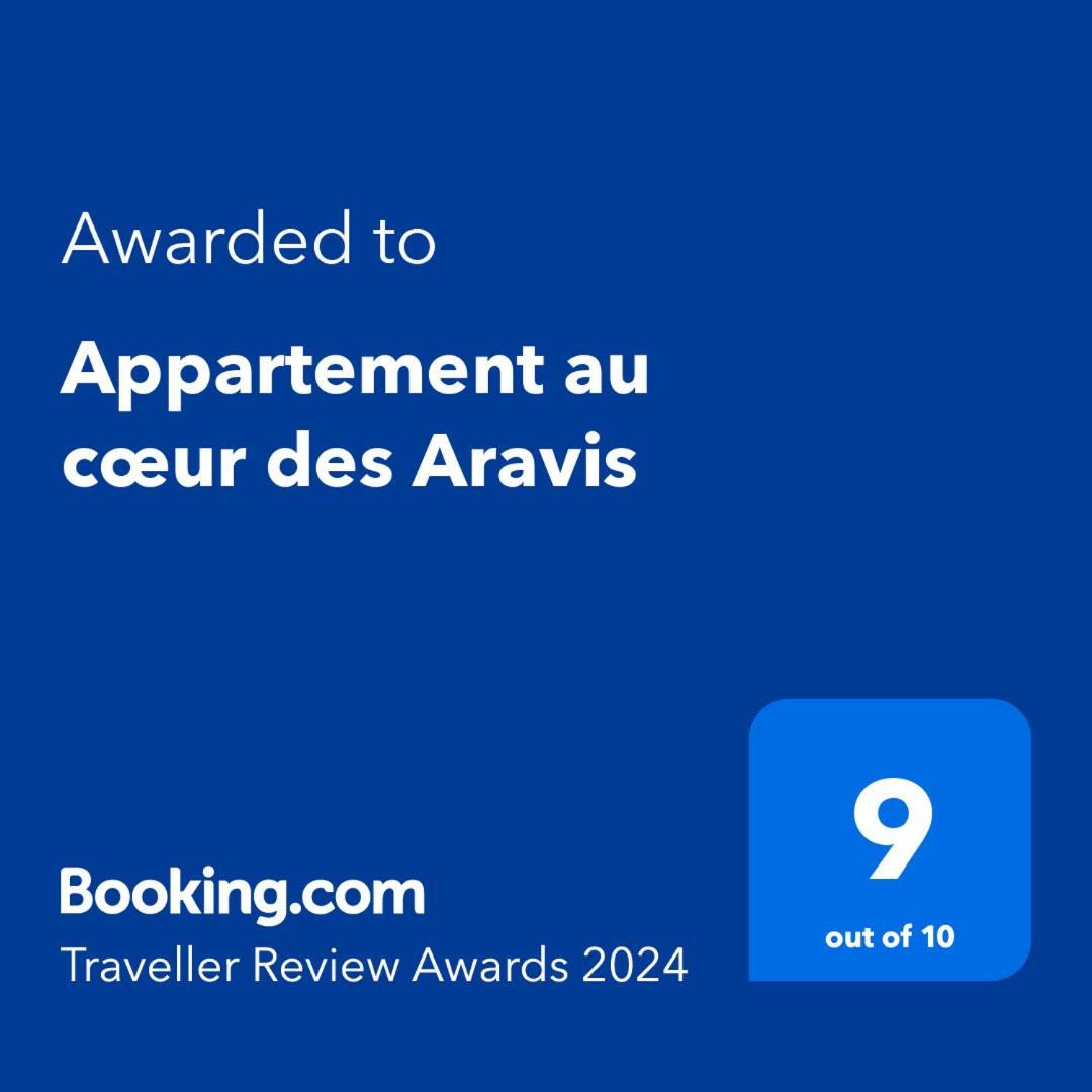 Appartement Au Coeur Des Aravis Manigod Dış mekan fotoğraf